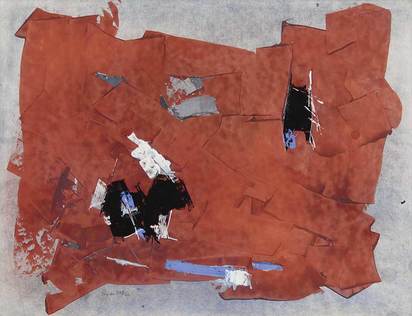 Composition in Red