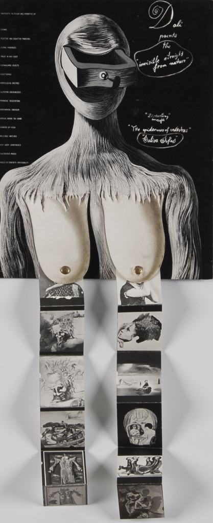 Salvador Dalí, Schubladenfrau, Souvenir-Katalog zur Dalí-Ausstellung der New Yorker Galerie Julien Levy, 10. Dec. 1936 - 9. Jan. 1937