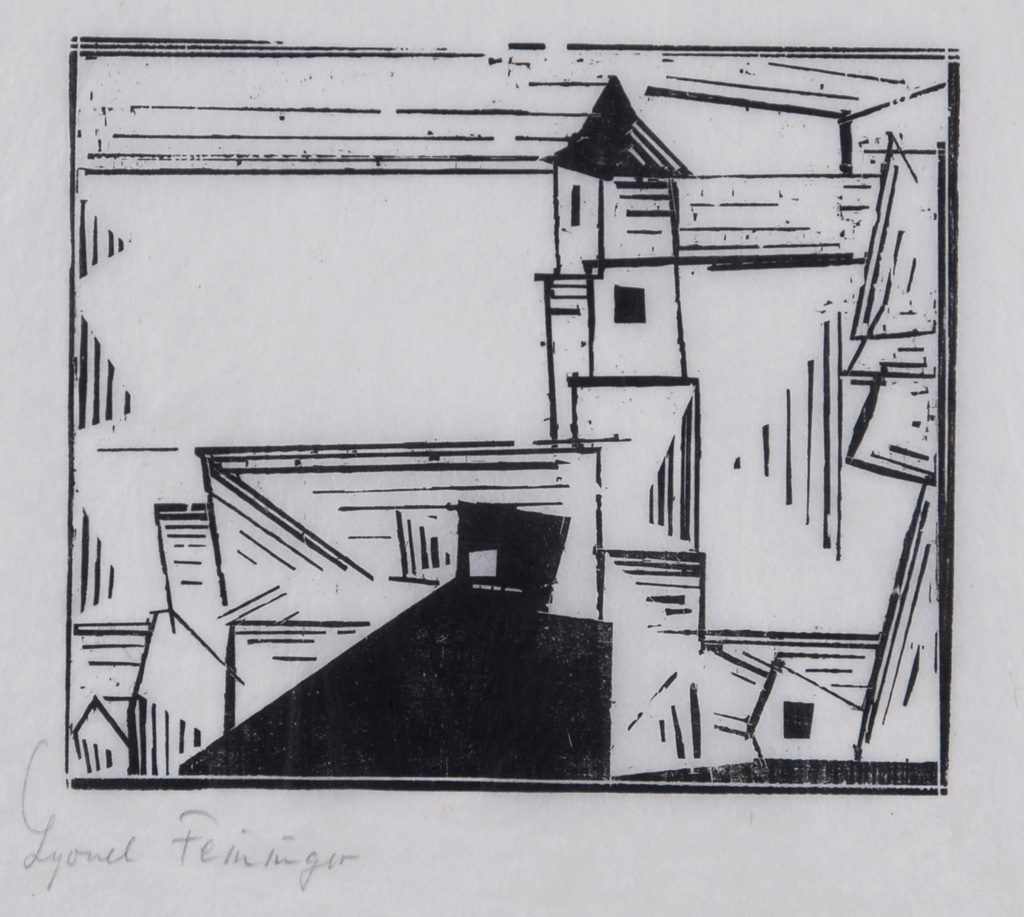 Lyonel Feininger, Gelbe Dorfkirche 3