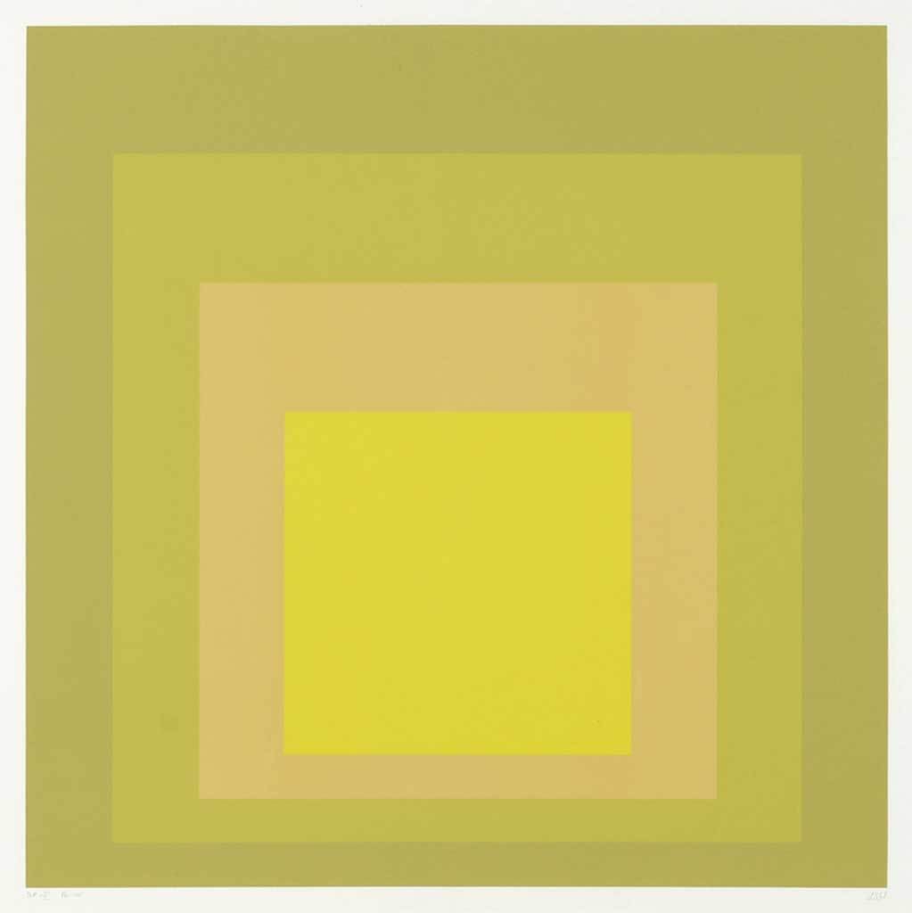 Josef Albers, SP II, aus "Hommage to the Square"