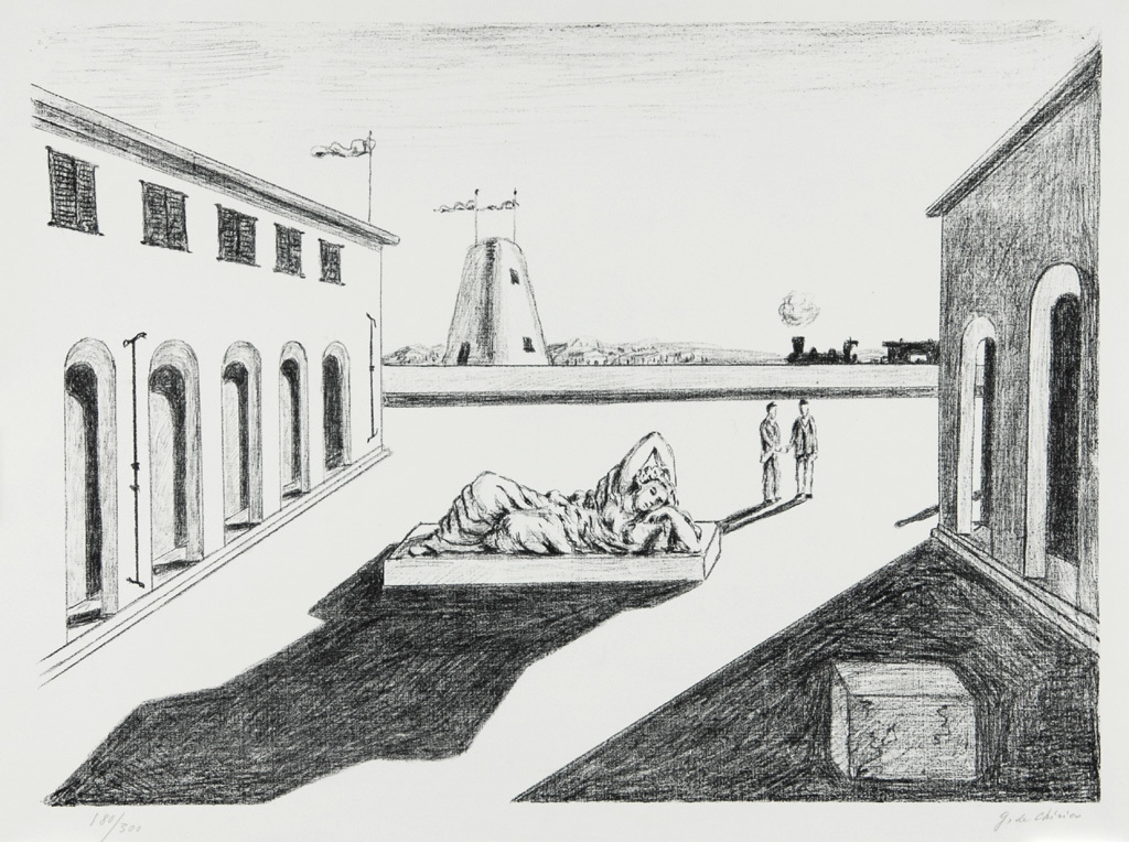 Giorgio de Chirico, Piazza d'Italia