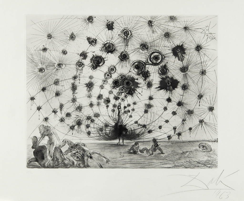 Salvador Dalí, Argus, from "Mythologie"
