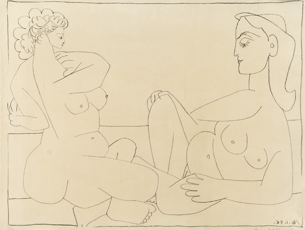 Pablo Picasso, Deux femmes sur la plage