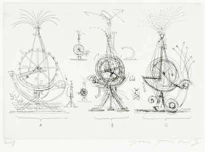 Sketches to the Fountain Sculpture in Basel