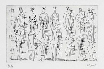 Standing Leaf Figures