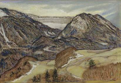 Le Creux-du-Van au premier printemps