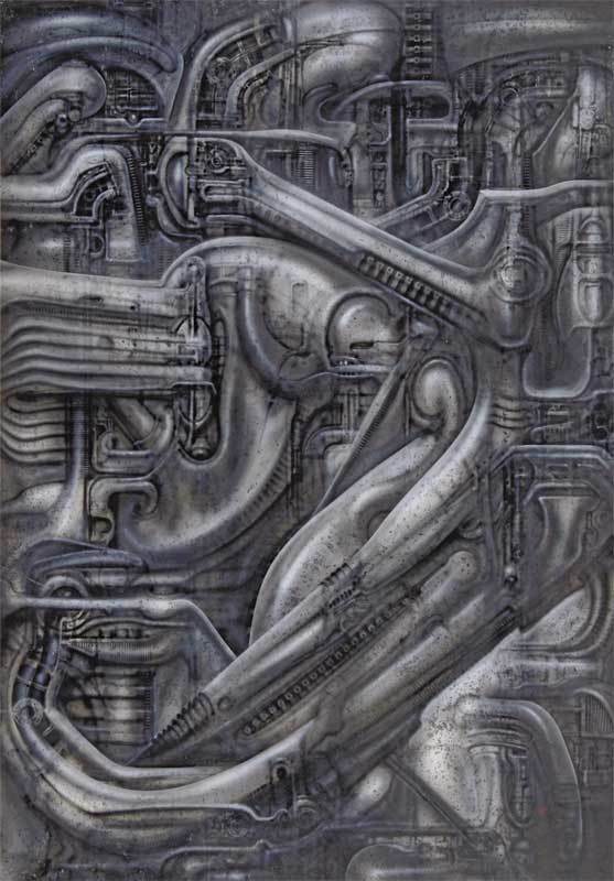 HR Giger, Biomechanisches Interieur