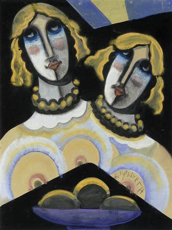 Hugo Scheiber, Deux femmes