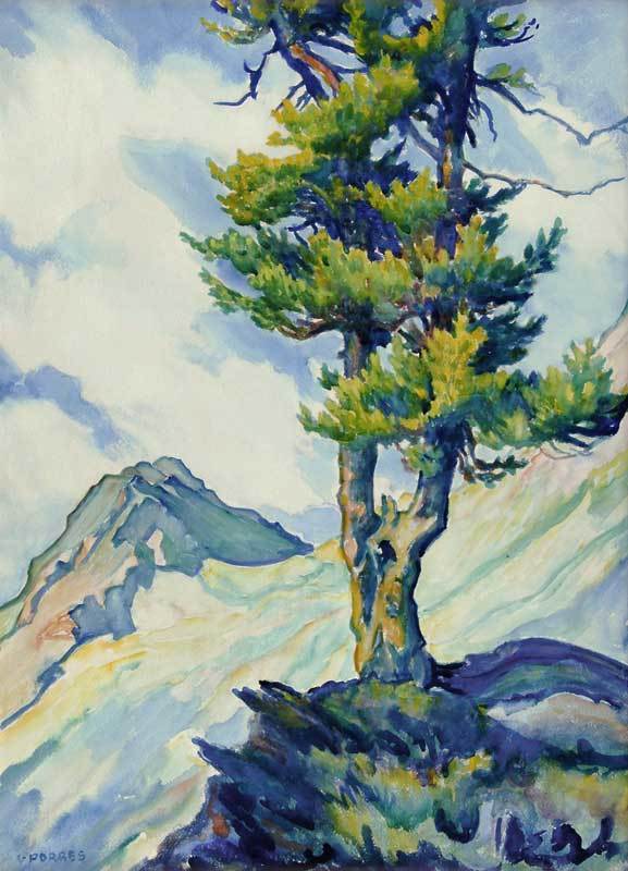Clara Porges, Mittagstimmung bei Maloja