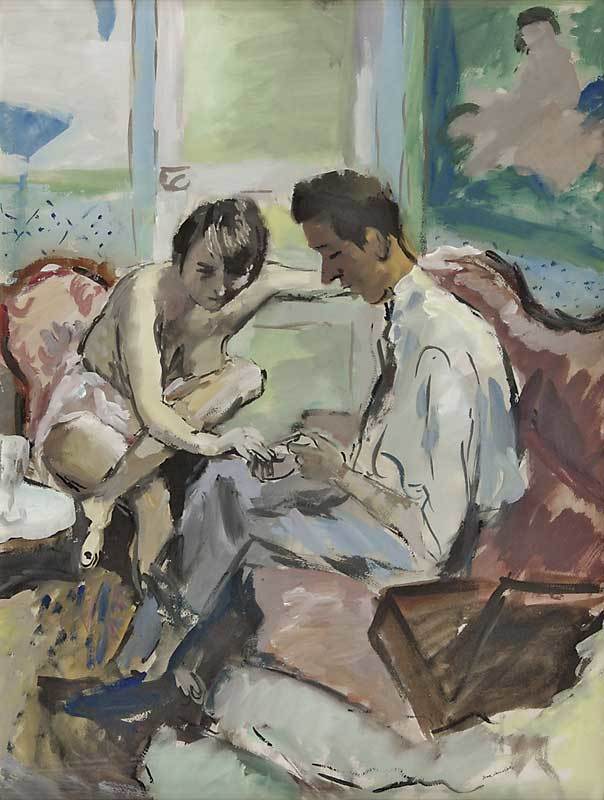 Jean Launois, Le manucure