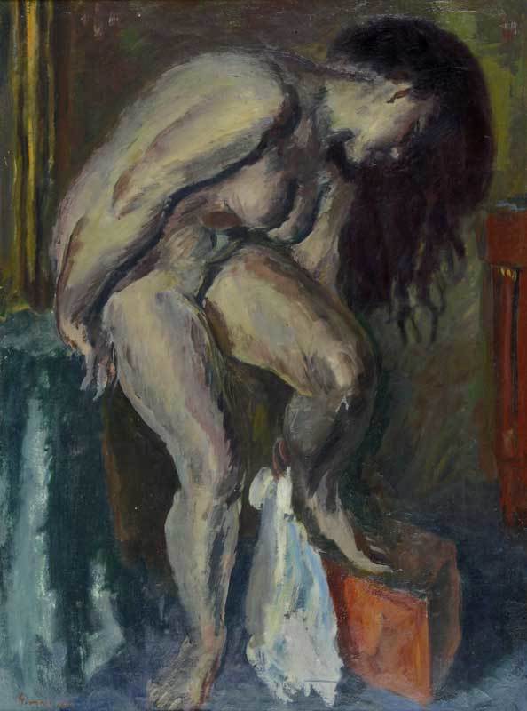 Wilhelm Gimmi, Après le bain