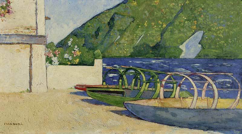 Max Buri, Bei Gandria (Luganersee)
