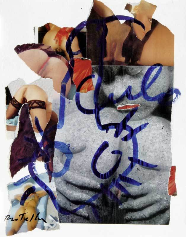 Mimmo Rotella, Culo