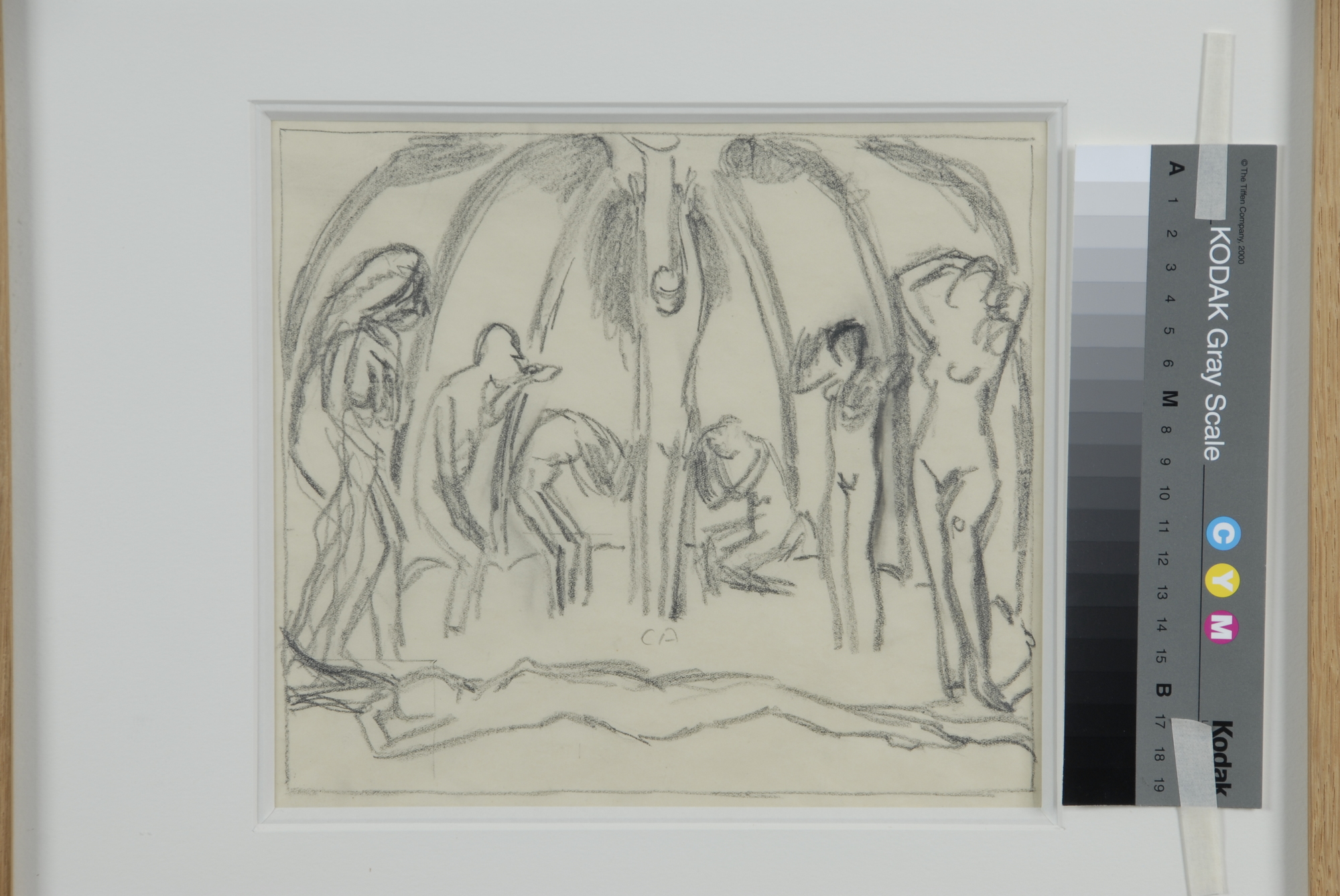 Cuno Amiet, Study for "Jungbrunnen"