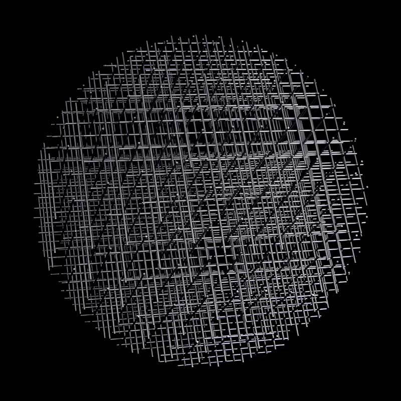 François Morellet, Sphère, trames