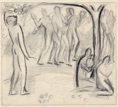 Study for "Jungbrunnen", approx. 1916/1917