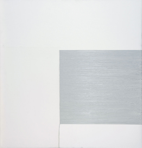 Callum Innes, Light grey no white, 1998