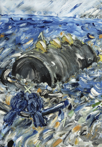 Christian Ludwig Attersee, Einmaleins der Liebe, 1982