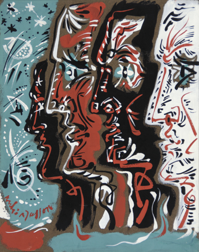 André Masson, Profil, approx. 1965
