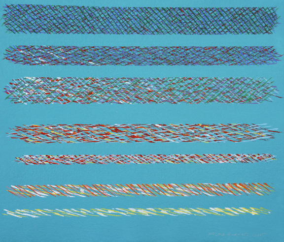 Piero Dorazio, Senza titolo, 1995