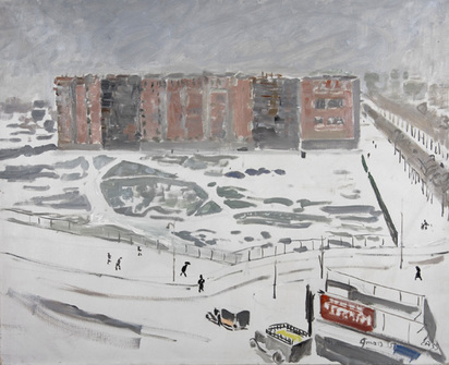 Paysage d'hiver (Porte de Chatillon), 1935