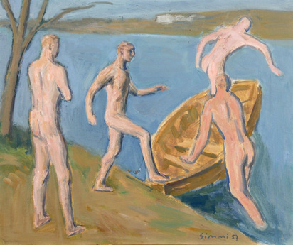Badende II, 1957