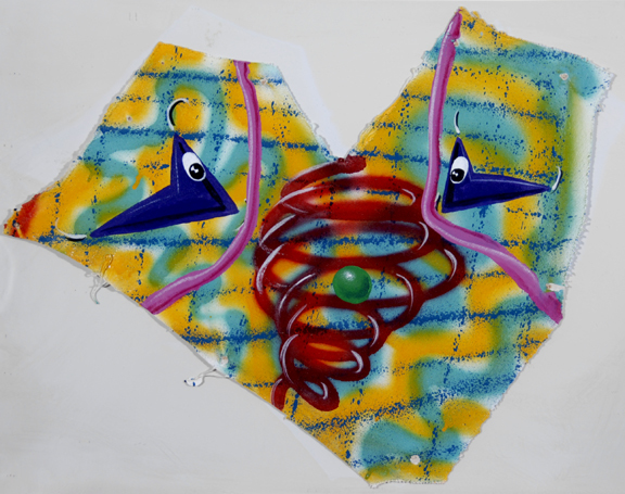 Kenny Scharf, Enter/Stop, 1984
