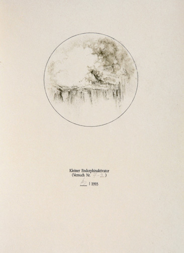 Michael Biberstein, 5 sheets from "Kleiner Endorphinaktivator", 1993