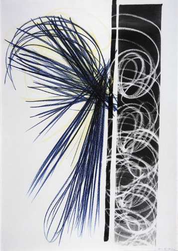 Hans Hartung, Komposition, 1973