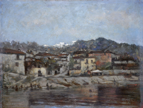 Eugenio Gignous, Feriolo - Lago Maggiore, 1901