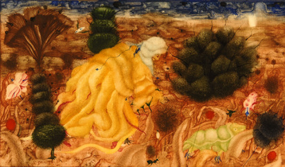 David en exode, 1964
