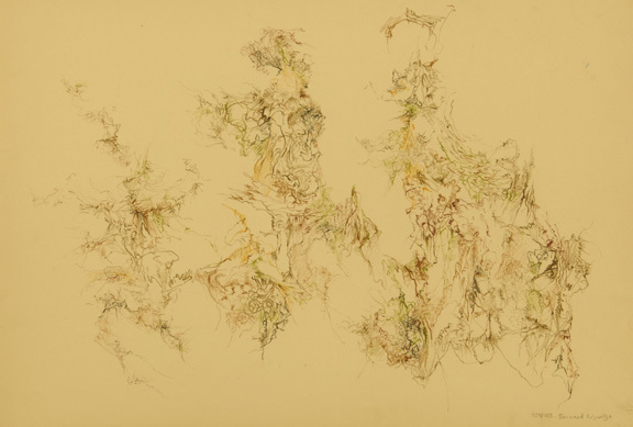 Bernard Schultze, Ohne Titel, 1959