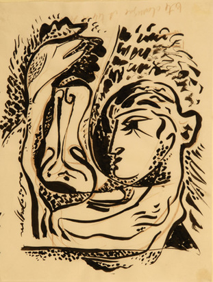 Femme penchée, 1979