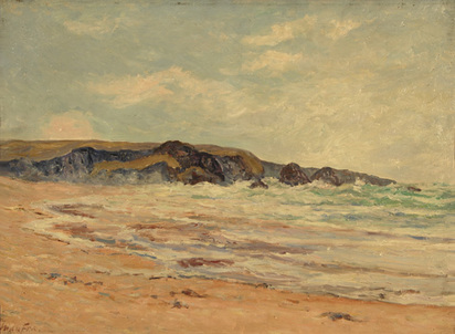 La plage à Donant - Belle Ile en mer