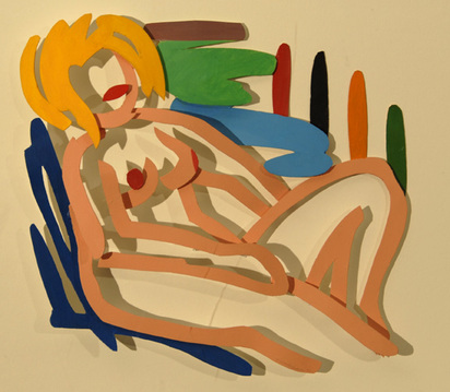 Maquette for Fat Line Nude, 1992