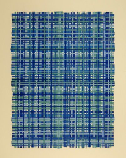 Beat Zoderer, Gebetsteppich, 1996