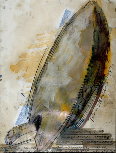 Dennis Oppenheim, Study for 2nd Generation Image, 1989