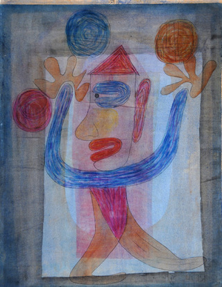 Ballspielender Clown, 1929