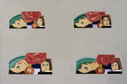 Multiple Study for Bedroom Painting 32, 1971