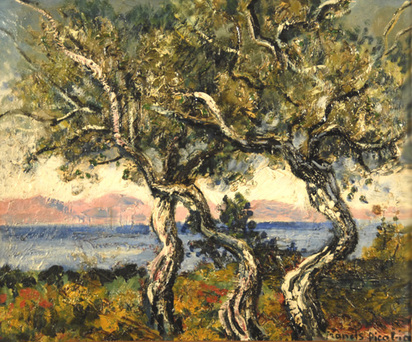 Les oliviers, 1938