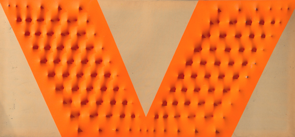 Enrico Castellani, Superficie opalina, approx. 1972