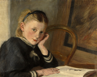 Ella (Schwester des Künstlers), 1894