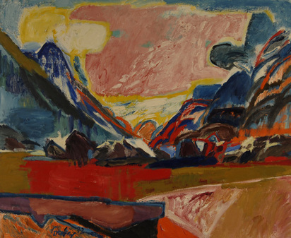 Engadiner Landschaft, 1972