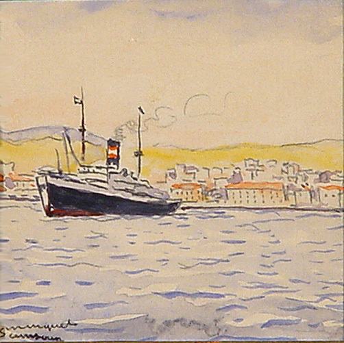 Albert Marquet, Paquebot