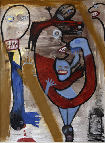 Volkmar Schulz-Rumpold, Gekrümmte Heilanwendung, 1988