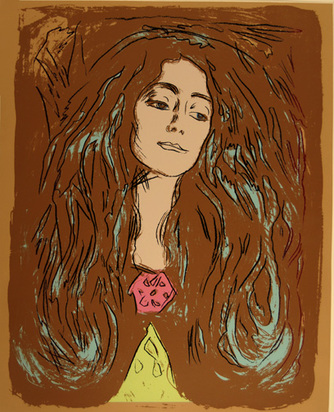 Eva Mudocci (nach Munch), 1984