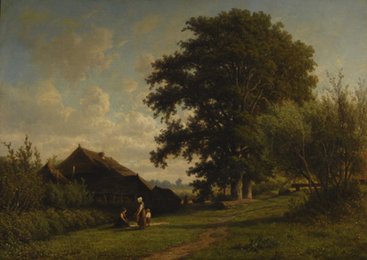 Haus am Waldrand, 1865