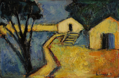 Mühle in Korsika, 1951