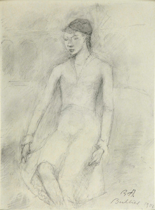 Femme assise
