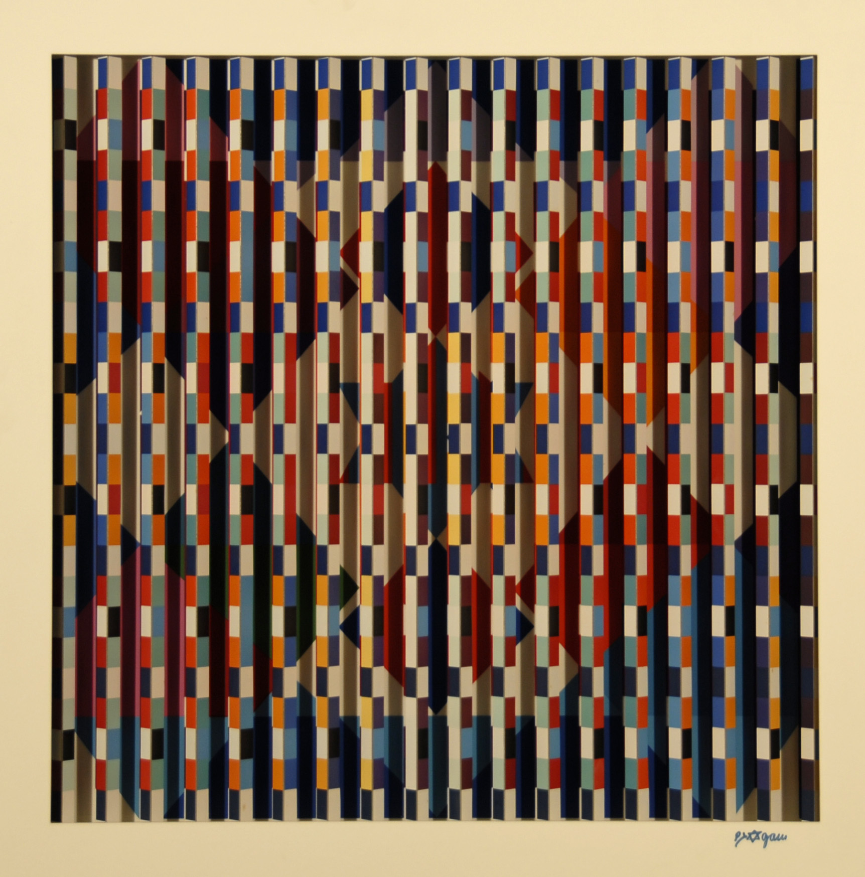 Yaacov Agam, Hope, Multigraph (Polymorph)